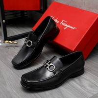 $82.00 USD Salvatore Ferragamo Leather Shoes For Men #1230363