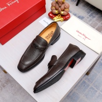 $85.00 USD Salvatore Ferragamo Leather Shoes For Men #1230857