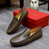 $68.00 USD Salvatore Ferragamo Leather Shoes For Men #1231613