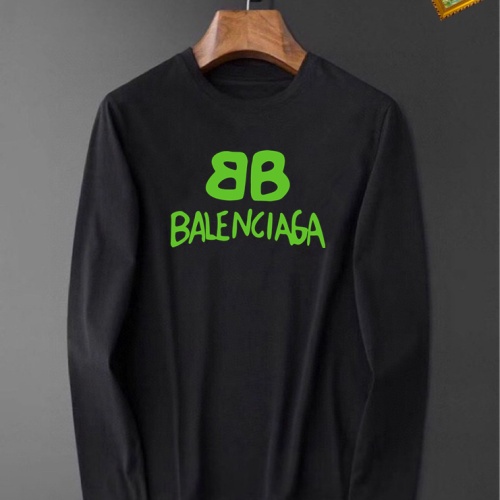 Replica Balenciaga T-Shirts Long Sleeved For Unisex #1235541, $34.00 USD, [ITEM#1235541], Replica Balenciaga T-Shirts outlet from China