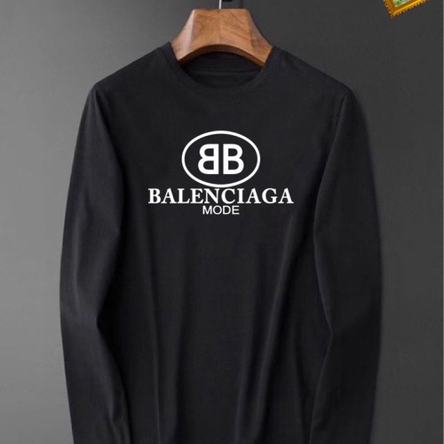 Replica Balenciaga T-Shirts Long Sleeved For Unisex #1235545, $34.00 USD, [ITEM#1235545], Replica Balenciaga T-Shirts outlet from China