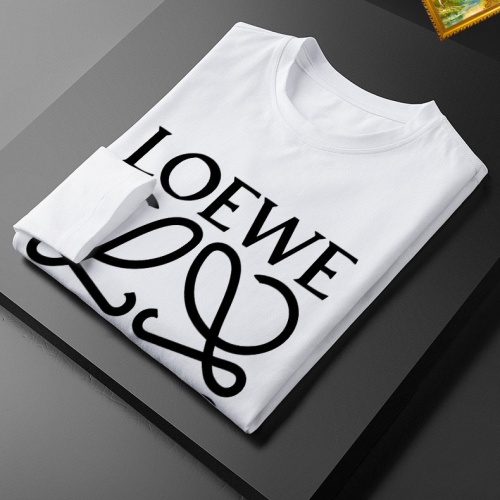 Replica LOEWE T-Shirts Long Sleeved For Unisex #1235607 $34.00 USD for Wholesale