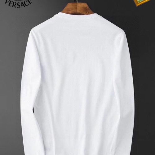 Replica Versace T-Shirts Long Sleeved For Unisex #1235609 $34.00 USD for Wholesale