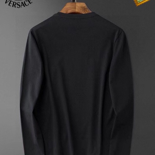 Replica Versace T-Shirts Long Sleeved For Unisex #1235610 $34.00 USD for Wholesale