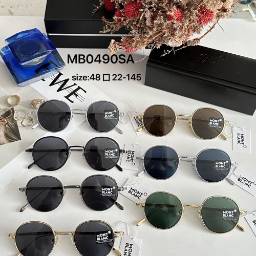 Replica Montblanc AAA Quality Sunglasses #1235652 $68.00 USD for Wholesale