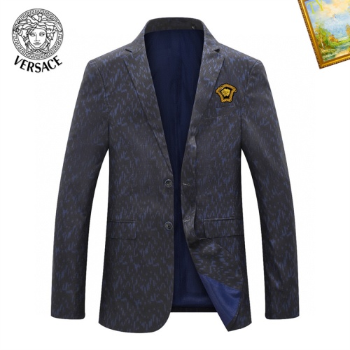 Replica Versace Jackets Long Sleeved For Men #1235693, $68.00 USD, [ITEM#1235693], Replica Versace Jackets outlet from China