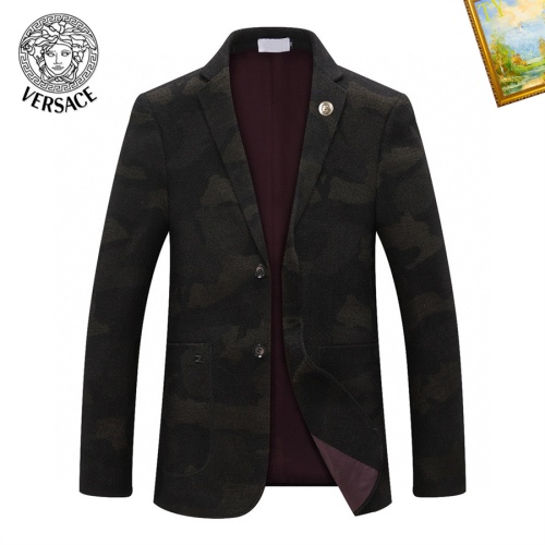 Replica Versace Jackets Long Sleeved For Men #1235696, $68.00 USD, [ITEM#1235696], Replica Versace Jackets outlet from China