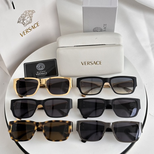 Replica Versace AAA Quality Sunglasses #1235785 $60.00 USD for Wholesale