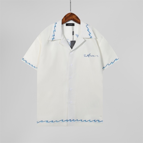 Replica Amiri Shirts Short Sleeved For Men #1235938, $36.00 USD, [ITEM#1235938], Replica Amiri Shirts outlet from China