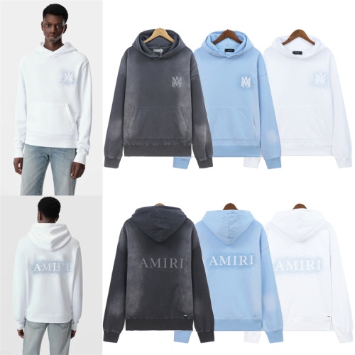 Replica Amiri Hoodies Long Sleeved For Unisex #1235952 $52.00 USD for Wholesale