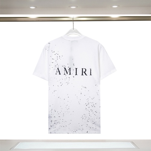 Replica Amiri T-Shirts Short Sleeved For Unisex #1235974 $34.00 USD for Wholesale