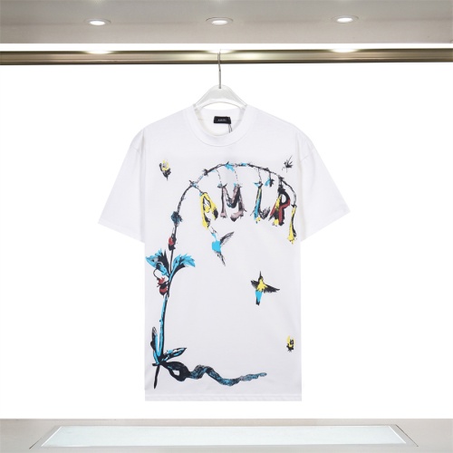 Replica Amiri T-Shirts Short Sleeved For Unisex #1235976, $32.00 USD, [ITEM#1235976], Replica Amiri T-Shirts outlet from China