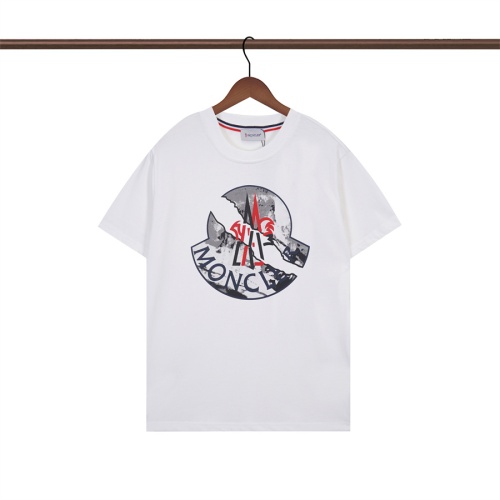 Replica Moncler T-Shirts Short Sleeved For Unisex #1236055, $32.00 USD, [ITEM#1236055], Replica Moncler T-Shirts outlet from China