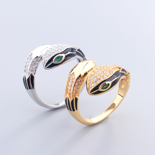 Replica Bvlgari Rings #1236124 $40.00 USD for Wholesale