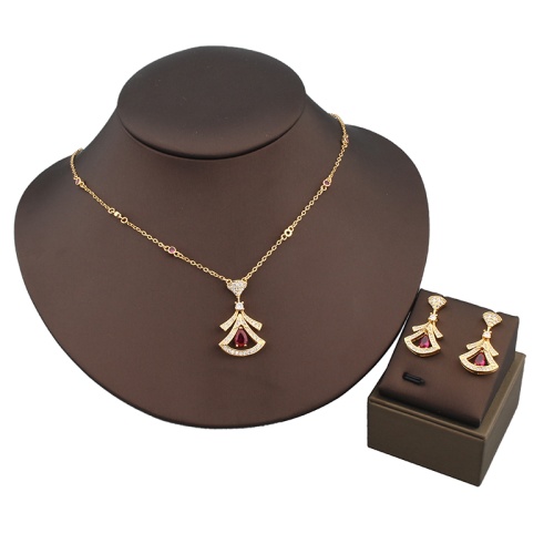 Replica Bvlgari Jewelry Set For Women #1236166, $88.00 USD, [ITEM#1236166], Replica Bvlgari Jewelry Set outlet from China