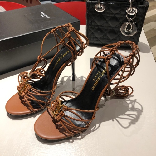 Replica Yves Saint Laurent YSL Sandal For Women #1236176, $98.00 USD, [ITEM#1236176], Replica Yves Saint Laurent YSL Sandal outlet from China