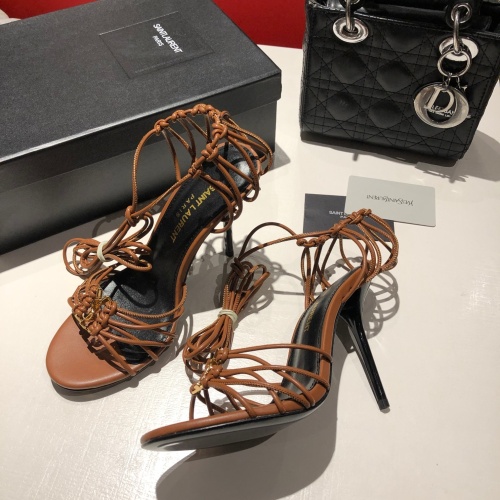 Replica Yves Saint Laurent YSL Sandal For Women #1236176 $98.00 USD for Wholesale