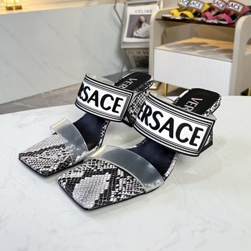 Replica Versace Sandal For Women #1236303, $80.00 USD, [ITEM#1236303], Replica Versace Sandal outlet from China