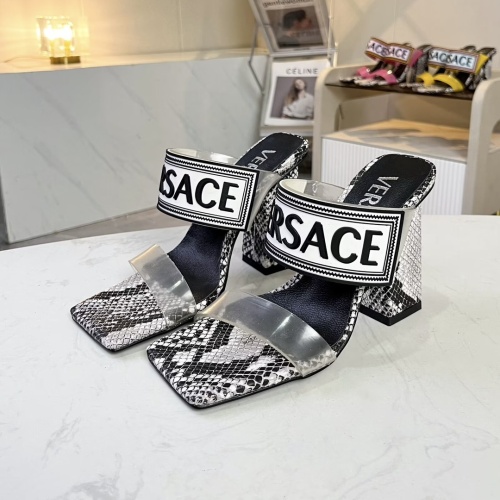 Replica Versace Sandal For Women #1236313, $80.00 USD, [ITEM#1236313], Replica Versace Sandal outlet from China