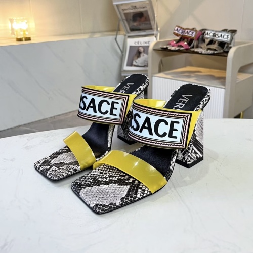 Replica Versace Sandal For Women #1236319, $80.00 USD, [ITEM#1236319], Replica Versace Sandal outlet from China