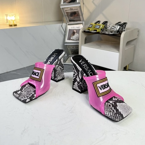 Replica Versace Sandal For Women #1236338 $80.00 USD for Wholesale