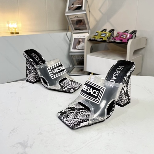 Replica Versace Sandal For Women #1236339, $80.00 USD, [ITEM#1236339], Replica Versace Sandal outlet from China