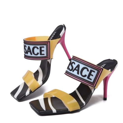 Replica Versace Sandal For Women #1236689, $80.00 USD, [ITEM#1236689], Replica Versace Sandal outlet from China