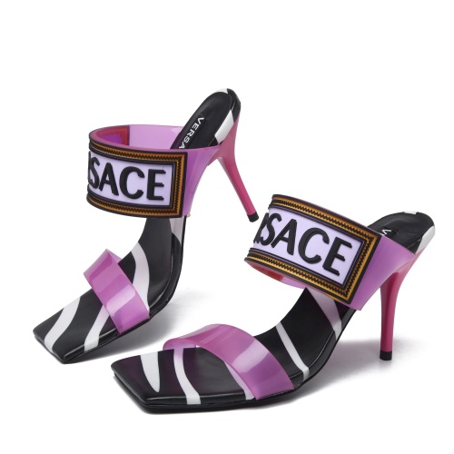 Replica Versace Sandal For Women #1236690, $80.00 USD, [ITEM#1236690], Replica Versace Sandal outlet from China