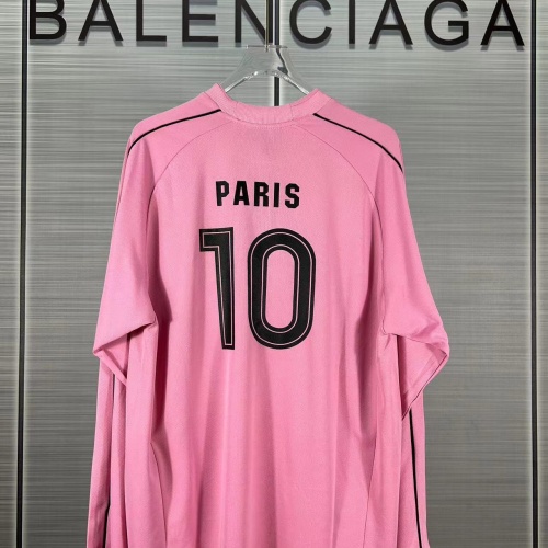 Replica Balenciaga T-Shirts Long Sleeved For Unisex #1236735 $56.00 USD for Wholesale