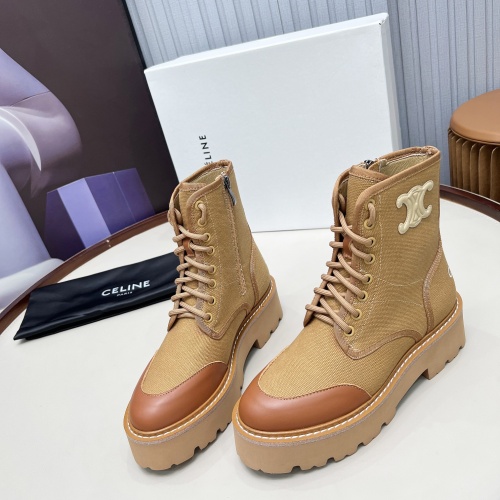 Replica Celine Boots For Women #1236749, $105.00 USD, [ITEM#1236749], Replica Celine Boots outlet from China