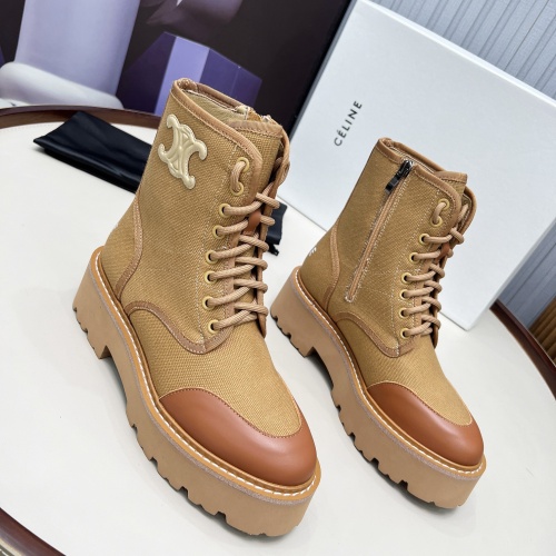 Replica Celine Boots For Women #1236749 $105.00 USD for Wholesale