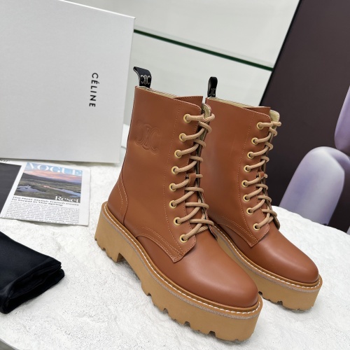 Replica Celine Boots For Women #1236750, $108.00 USD, [ITEM#1236750], Replica Celine Boots outlet from China