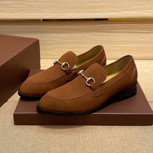 Replica Salvatore Ferragamo Leather Shoes For Men #1236847, $76.00 USD, [ITEM#1236847], Replica Salvatore Ferragamo Leather Shoes outlet from China