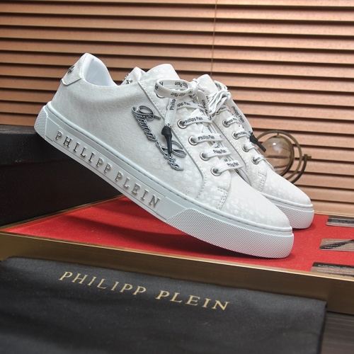 Replica Philipp Plein PP Casual Shoes For Men #1236944 $80.00 USD for Wholesale