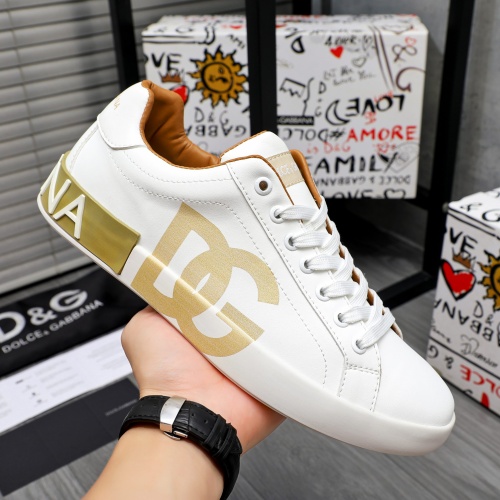 Replica Dolce & Gabbana D&G Casual Shoes For Women #1237096 $80.00 USD for Wholesale