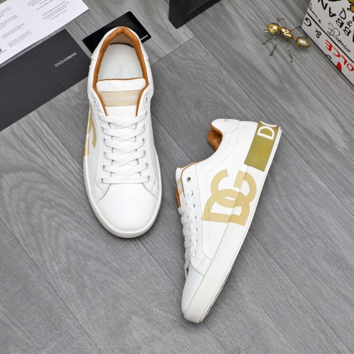 Replica Dolce & Gabbana D&G Casual Shoes For Men #1237097 $80.00 USD for Wholesale