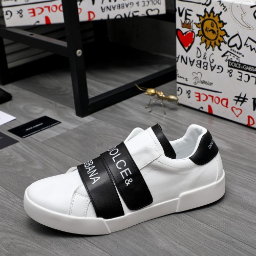 Replica Dolce & Gabbana D&G Casual Shoes For Men #1237117 $76.00 USD for Wholesale