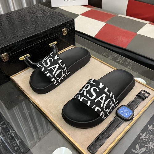 Replica Versace Slippers For Men #1237174, $45.00 USD, [ITEM#1237174], Replica Versace Slippers outlet from China