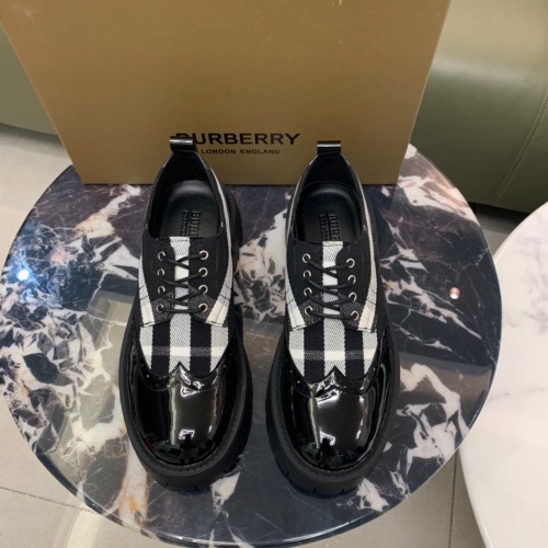 Replica Burberry Leather Shoes For Men #1237237 $82.00 USD for Wholesale