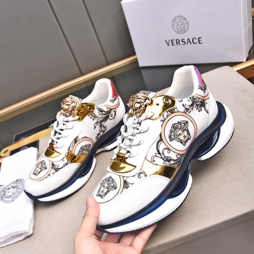 Replica Versace Casual Shoes For Men #1237268, $82.00 USD, [ITEM#1237268], Replica Versace Casual Shoes outlet from China