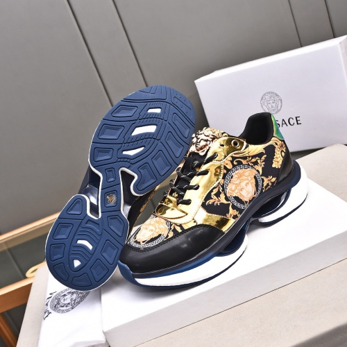 Replica Versace Casual Shoes For Men #1237271 $82.00 USD for Wholesale