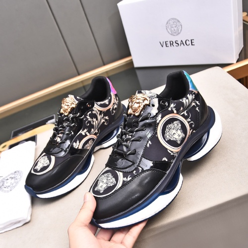 Replica Versace Casual Shoes For Men #1237272, $82.00 USD, [ITEM#1237272], Replica Versace Casual Shoes outlet from China