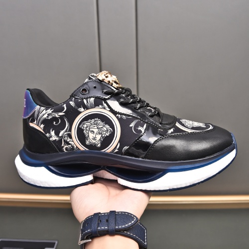 Replica Versace Casual Shoes For Men #1237272 $82.00 USD for Wholesale