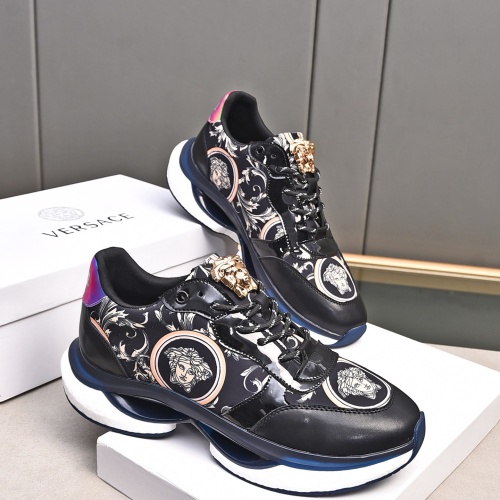 Replica Versace Casual Shoes For Men #1237272 $82.00 USD for Wholesale