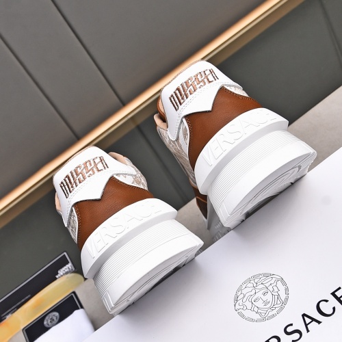 Replica Versace Casual Shoes For Men #1237286 $92.00 USD for Wholesale