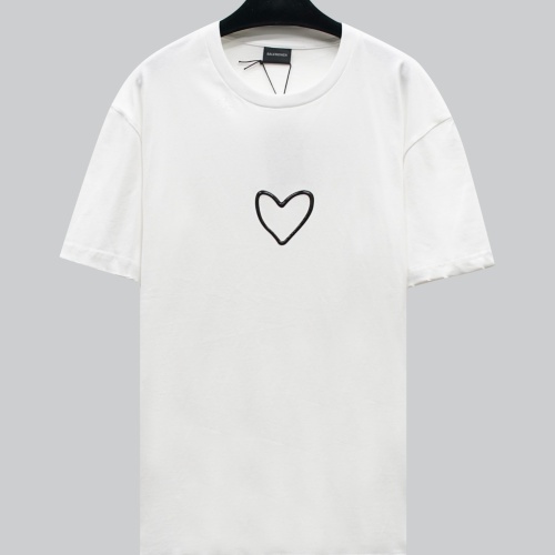 Replica Balenciaga T-Shirts Short Sleeved For Unisex #1237291, $52.00 USD, [ITEM#1237291], Replica Balenciaga T-Shirts outlet from China