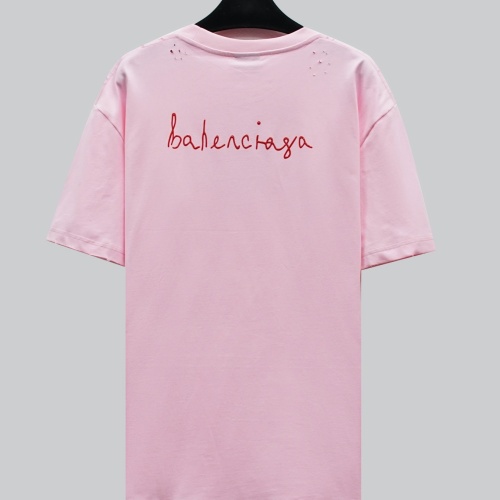 Replica Balenciaga T-Shirts Short Sleeved For Unisex #1237293 $52.00 USD for Wholesale