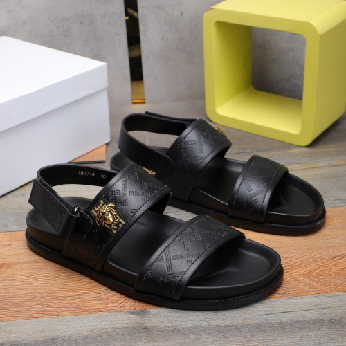 Replica Versace Sandal For Men #1237309, $56.00 USD, [ITEM#1237309], Replica Versace Sandal outlet from China