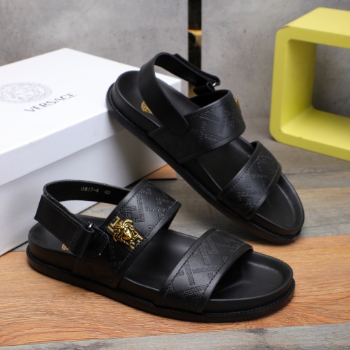 Replica Versace Sandal For Men #1237309 $56.00 USD for Wholesale