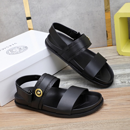 Replica Versace Sandal For Men #1237310 $56.00 USD for Wholesale